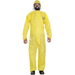 Ansell YY23T-00132-02 AlphaTec ® 2300 PLUS - Protezione Chimica Modello 132, Giallo, S. Taglia: S Giallo
