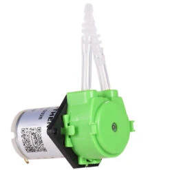 DC 12V Pompa Dosatrice Pompa Peristaltica Mini Pompa Per Acqua Liquida Testa Del Tubo Peristaltico Funzione Autoadescante Per Laboratorio Acquario Analisi Chimica Dosaggio Additivi, Stile Pannello Pia