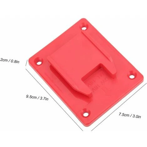 Supporto Per Trapano Per Utensili Elettrici M18 Da 2 Pezzi Per Accessori Per Trapano (rosso) - immagine 2