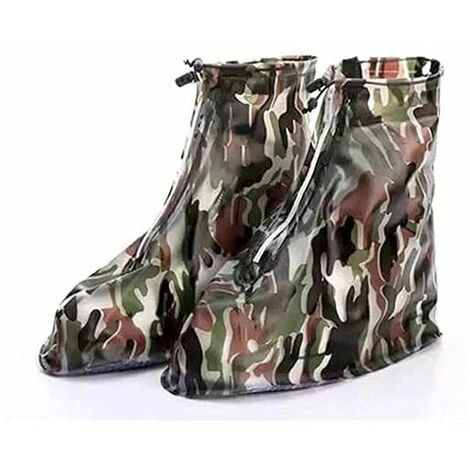 Copriscarpe Impermeabili Riutilizzabili Impermeabili Lavabili In Silicone Possono Sostituire I Copriscarpe Usa E Getta Adatti Per I Giorni Di Pioggia E NNEIGE (XXL)