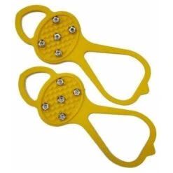 Sport All'aria Aperta Copriscarpe Antiscivolo A Forma Di Antiscivolo Copriscarpe Antiscivolo A Forma Di 8 Morsetti Da Neve Semplici 5 Denti (misura Gialla)
