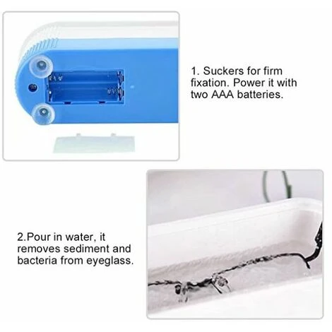 Betterlife Dispositivo Per La Pulizia Ad Ultrasuoni Dispositivo Per La Pulizia Degli Occhiali Detergente Dispositivo Per La Pulizia Del Bagno Ad Ultrasuoni Detergente Per Occhiali Fatto In Casa Gioiel - immagine 5