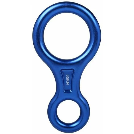 Blue Outdoor Drop 8 Figure Ring Discensore Ad Alta Quota Discensore Discensore Discensore Sicurezza Ad Alta Resistenza Adatto Per Esterni