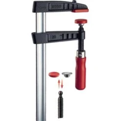 Morsetto A Vite In Metallo TG 120/60 Bessey TG12 Apertura (max.):120 Mm Misura Della Sporgenza:60 Mm