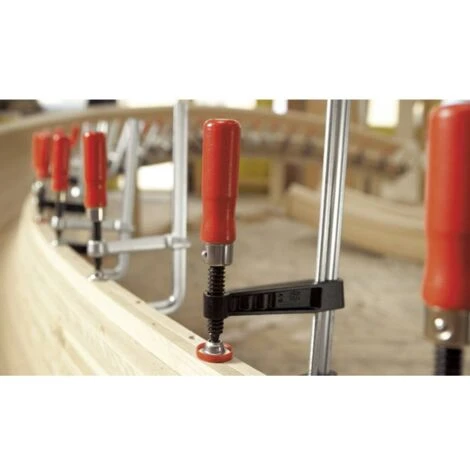 Morsetto A Vite In Metallo TG 120/60 Bessey TG12 Apertura (max.):120 Mm Misura Della Sporgenza:60 Mm - immagine 2