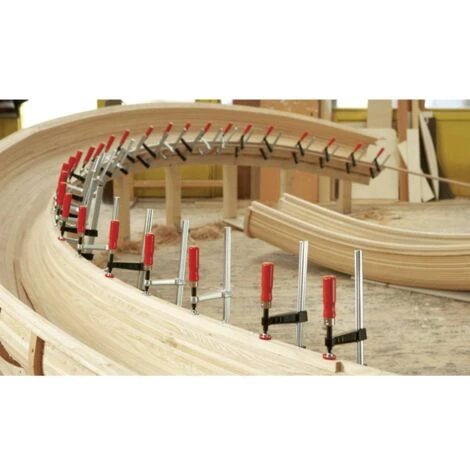 Morsetto A Vite In Metallo TG 120/60 Bessey TG12 Apertura (max.):120 Mm Misura Della Sporgenza:60 Mm - immagine 4