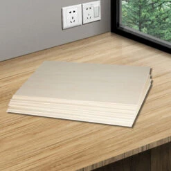 10 Fogli Di Compensato A3 Per Incisione, 3 Mm Di Spessore (+/- 0,2 Mm), Compensato Di Tiglio, 29,7 X 42 X 0,3 Cm.