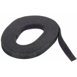 Wolfcraft Nastro Velcrato, Nero I 3286000 I Per Disporre E Fissare In Maniera Versatile 1000 Oggetti In Casa