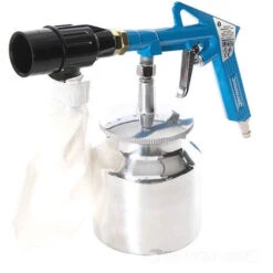 PISTOLA SABBIATRICE PER SABBIARE IN KIT CON UGELLI SABBIATURA 6 PZ FARNEED