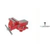 Morsa Da Banco In Acciaio Con Base Girevole 125 Mm Growe Morse Strettoio