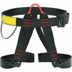 HIASDFLS Imbracatura Da Arrampicata, Cinghia Da Arrampicata, Imbracatura Da Arrampicata, Cinture Guida Per Imbracatura, Mezza Cinghia Larga Per Alpinismo