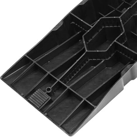Rampe Di Carico Set Di Rampe In Plastica Per Auto Fino A 2,5 Tonnellate Piattaforma Di Sollevamento Per Auto Con Protezione Antiscavalcamento HENGMEI - immagine 3