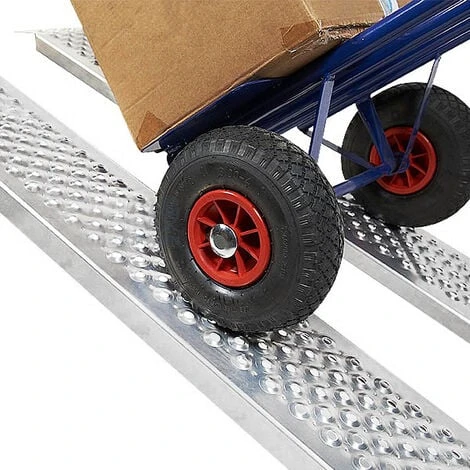 Rampe Di Carico 2x Rampe Di Carico Per Moto, Scooter, Quad, Trattorino, Furgone, Carrello Carico Massimo 200kg Per Rampa HENGMEI - immagine 5