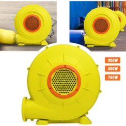 Pompe Per Gonfiaggio Soffiatore Elettrico Per Castello Gonfiabile 750W Ventilatore Radiale 220-240V Soffiatore Radiale Pompa Portatile HENGMEI