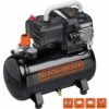Compressore Aria 12 Lt Black & Decker BD 195/12 NK 10 Bar Potenza 1,5Hp