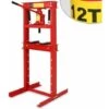 Pressa Professionale Idraulica Officina Manuale 12 Tonnellate + Pompa,2 Piastre