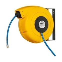 Avvolgitubo Automatico Zeca 805/10 Giallo Tubo 16mt Per Aria Compressa