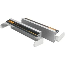 GARANT - Coppia Di Ganasce Per Morse Da Banco In Metallo Leggero Con Molle Di Serraggio