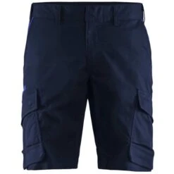BLAKLÄDER - Pantaloncini Da Lavoro Abbigliamento Stretch Per L’industria Blu Marino / Blu Pervinca