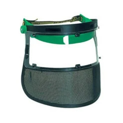 VISIERA RETE NYLON E POLICARBONATO DUAL •