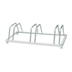 RASTRELLIERA PARCHEGGIO BICI 3 POSTI • ZINCATA MM 880X395 H.MM 245