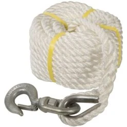 Silverline Fune Per Carrucola A Fune Con Gancio 20 M X 18 Mm