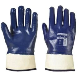 Portwest Guanti Impermeabili In Nitrile Totalmente Ricoperti, Misura: 11