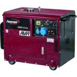 GENERATORE DI CORRENTE DIESEL POWERMATE BY PRAMAC PMD 5000S GRUPPO ELETTROGENO
