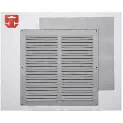 Griglia Fepre Zanzariera Alluminio Cromato (30 X 30 Cm)