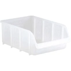 Hünersdorff 675700 Cassetta Impilabile Da Magazzino (L X A X P) 495 X 315 X 185 Mm Trasparente 1 Pz.