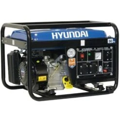 HYUNDAI - GENERATORE DI CORRENTE A BENZINA 4 TEMPI 230V BLU/NERO 65123P - PT3800Q