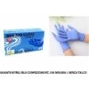GUANTI NITRILE BLU CONF. 100 PZ. MIS.L SENZA TALCO