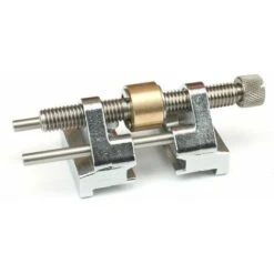 Guida Per Affilare, Acciaio Inossidabile, Morsetto Laterale, Angolo Fisso, Con Rullo In Ottone Per Scalpelli Da Legno, Ferri Da Pialla, Scalpelli Piatti, Larghezza Tra 1/4" E 3 1/4".