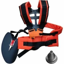 Cinghia Per Decespugliatore A Doppia Imbottitura Cintura Per Decespugliatore Da Giardino In Nylon Resistente Regolabile