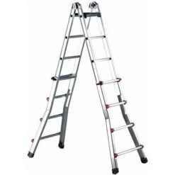 Scala Telescopica Multiposizione Professionale SCALISSIMA 6+6 -147995800 - Svelt