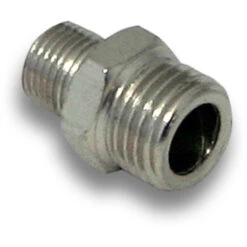 Adattatore Riduttore Aerografo Con 12,91 Mm (1/4) 9,51 Mm (1/8) Filettatura Esterna