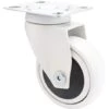 WAGNER Design - 3C - Ruota Girevole/ruota Di Trasporto/ruota Per Mobili - Bianco, Battistrada Morbido, Diametro Ø 75 Mm, Cuscinetto A Sfere, Portata 75 Kg - 01227601