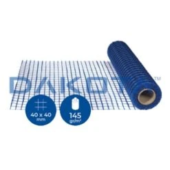 Rete Antifessurazione Massetti Maglia 40x40 Mm Rotolo 1x50 Mt