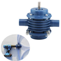Mini Pompa Ad Acqua Per Trapano A Mano Autoadescante Per Esterni Pompa Diesel Per Giardino Domestico, Senza Alimentazione 1pc