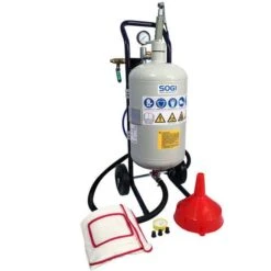 Sabbiatrice Professionale Portatile Per Esterni Restauri Sverniciature Multisuperficie SOGI SP-5