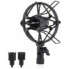 Supporto Per Microfono Universale Da 50 Mm - Supporto Per Ammortizzatore In Metallo Elastico - Per Microfono A Condensatore Con Diametro 50-60 Mm (nero)