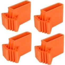 4 Pezzi Copri Piedi Per Scale, Piedini Antiscivolo Per Scale Cuscinetti In Gomma Antiscivolo, Imbottitura Protettiva Per Scale Telescopiche, Ecc.