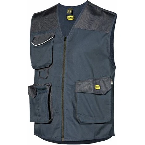 Diadora Utility - GILET - VEST MOVER M - Black - immagine 2