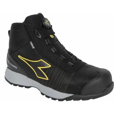 Diadora Utility - SCARPA - GLOVE MDS MTX QUICK MID S3 HRO SRC ESD 45 - BLACK/BLACK