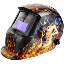 MASCHERA AUTOMATICA LCD AUTOSCURANTE SALDATURA CASCO SALDARE G01877