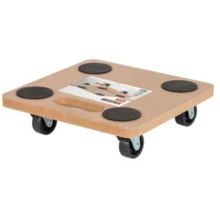 CARRELLO CARRELLINO PEDANA PORTA PACCHI PACCO PIANTE VASI 29×29cm