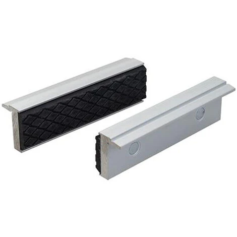 GANASCE DI PROTEZIONE MAGNETICHE PER MORSA 100mm GOMMA 273221 - immagine 2