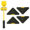 Sollevatore Per Mobili Per Impieghi Gravosi Con 4 Cursori Per Uno Spostamento Facile E Sicuro Spostamento Di Utensili Mobili Confezione Da 5 Oggetti Mobile Tool Mover Set Di Utensili Manuali Per Uso D