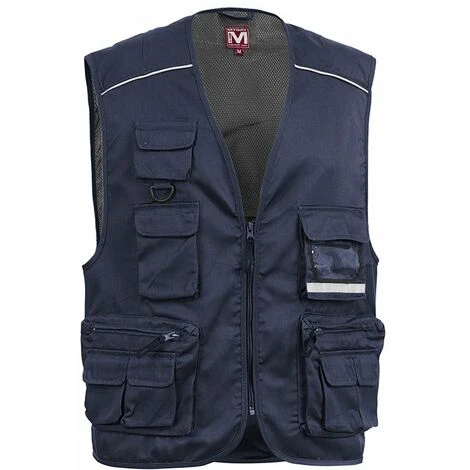 GILET POWER BLU - Taglia:XXXL S