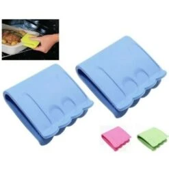 Trade Shop - Presina In Silicone Colorata Presa Guanto Forno Cucina Cottura Anti Scottatura